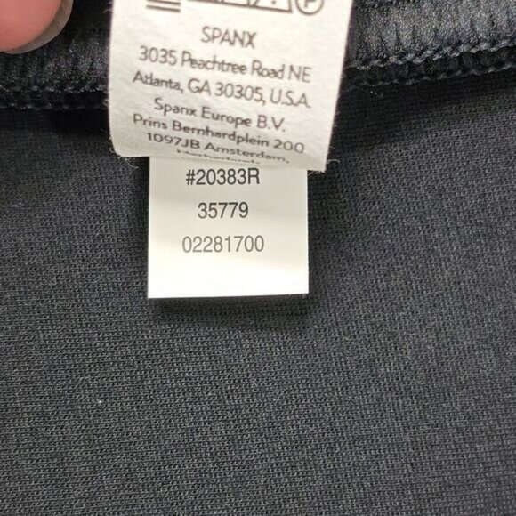 NEW Spanx The Perfect Sleeveless Jumpsuit Medium Black Ponte Flare Career Comfy - Picture 15 of 16